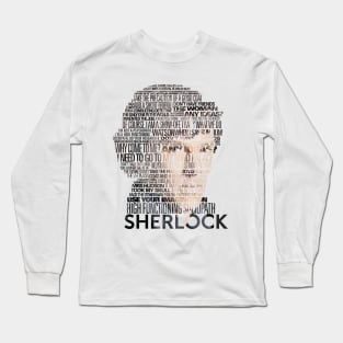 Sherlock Quotes Long Sleeve T-Shirt